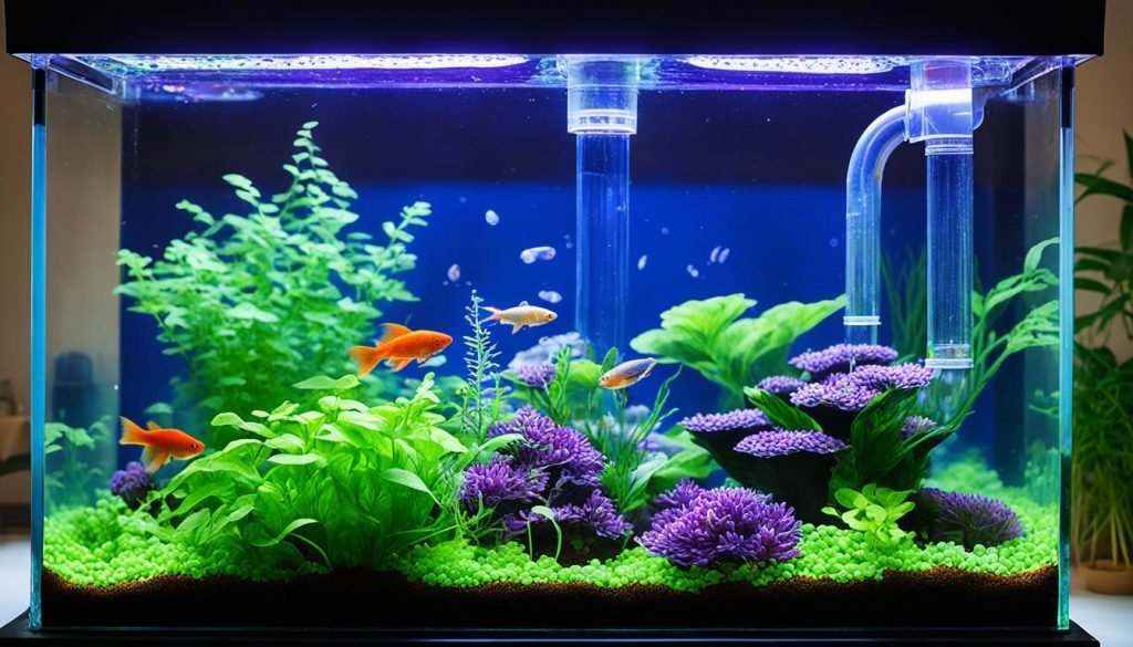 breeding tank for guppy aquaponics