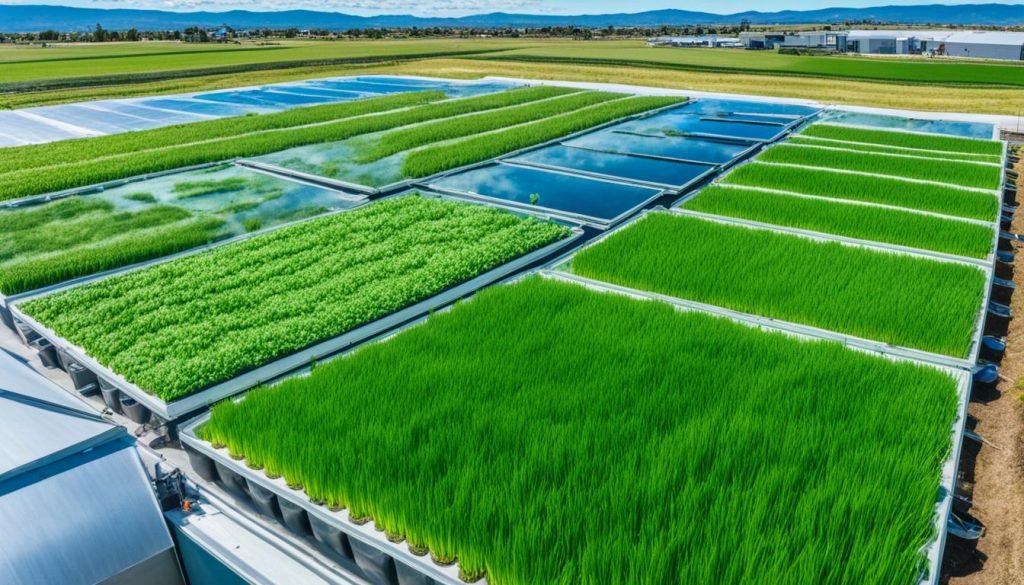 wheatgrass aquaponics sustainability