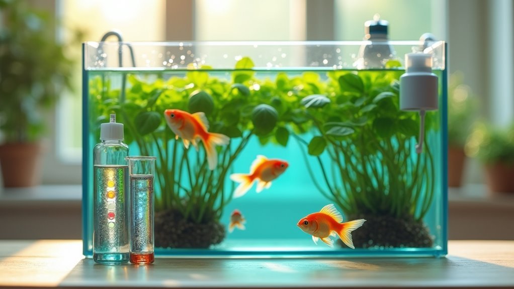 ammonia harms fish plants