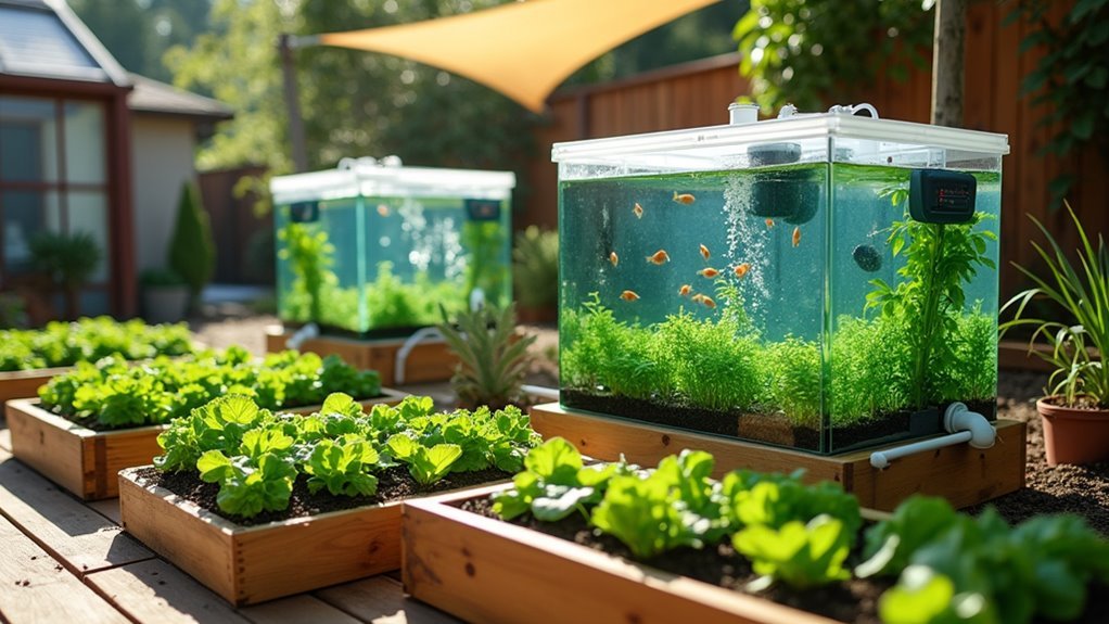 backyard aquaponics creates sustainable ecosystems