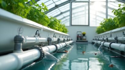 efficient aquaponics plumbing design