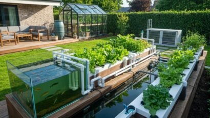 home aquaponics backyard planning