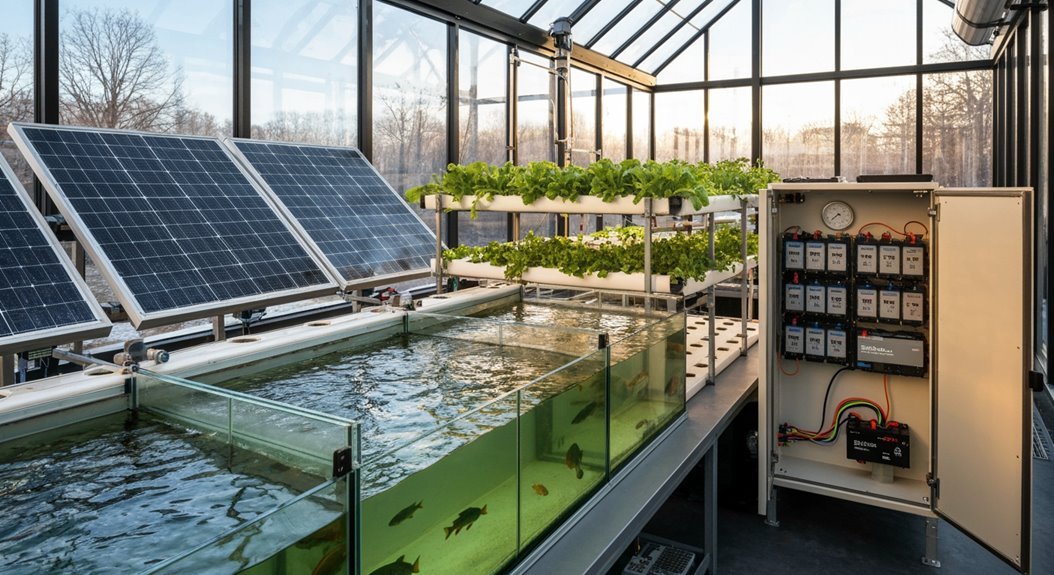 Solar Powered Aquaponics: Going Off-Grid With Your Fish and Plants
