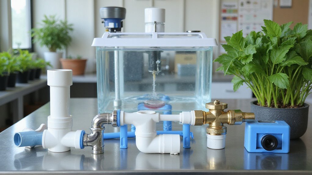 proper pipe sizing and materials